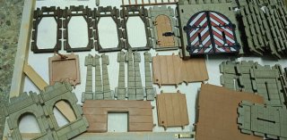 Lote Castillo Medieval Famobil System 1977