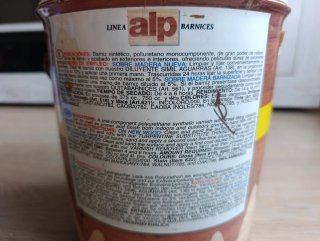 Barniz Sintético Brillante Alp 4 Litros