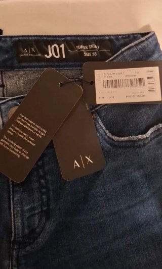 Vaqueros Armani Exchange J01 Skinny Talla S/M (38)