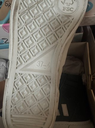 Zapatillas Altas Lona Verdes Talla 37