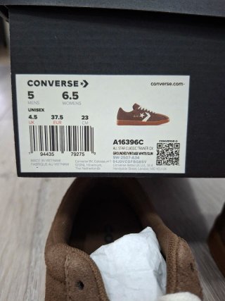 Converse All Star Marrones Talla 37.5