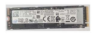 SSD Intel 256GB NVMe M.2 2280
