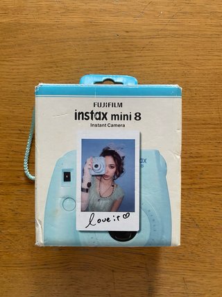 Cámara Fujifilm Instax Mini 8 Azul