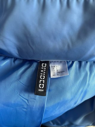Plumífero H&M Azul