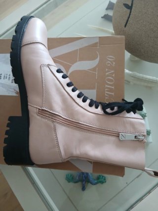 Botines Zara Rosas PIEL