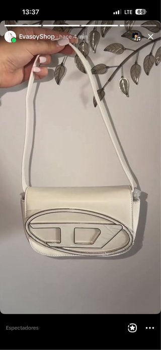 Borsa Diesel bianca