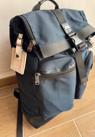 Mochila TUMI Luke Roll Top Azul