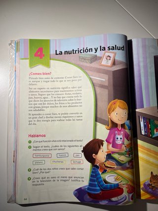 Libro: Ciencias de la Naturaleza 4° Primaria