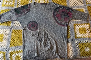 Camiseta Desigual Gris Talla M