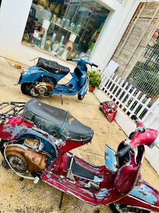 Vespa Sprint 150 para restaurar