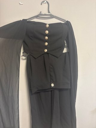 Conjunto Negro de Pantalón y Top