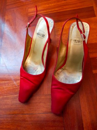 Zapatos de tacón, lote de 4 pares