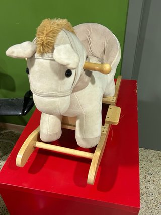 Caballo Balancín de Peluche