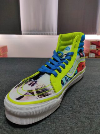 Vans Sk8-Hi Multicolor/Giallo Tg 40.5
