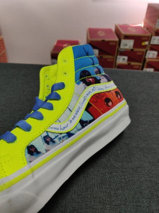Vans Sk8-Hi Multicolor/Giallo Tg 40.5