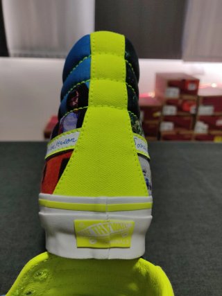 Vans Sk8-Hi Multicolor/Giallo Tg 40.5