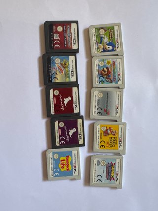 Lote di 10 giochi per Nintendo DS e 3DS