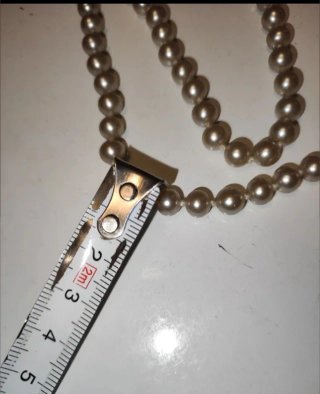 Collar de perlas antiguo años 60