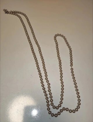 Collar de perlas antiguo años 60