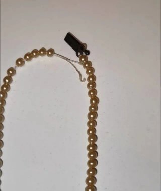 Collar de perlas antiguo años 60