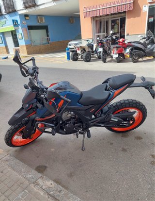 Zontes U1 125 Adventure Azul/Naranja