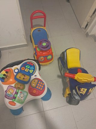 Lote de 3 Juguetes Infantiles