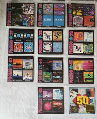 Collezione Completa Promo Bit 01-51 Dance 90s