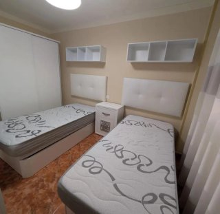 Canapé abatible blanco en oferta