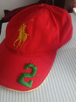 Gorra Ralph Lauren Roja