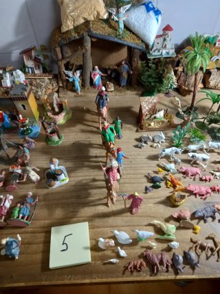 Set de Figuras para Belén de Plástico