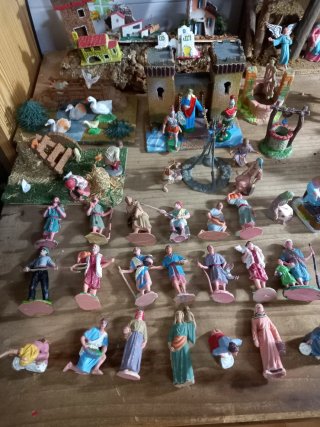 Set de Figuras para Belén de Plástico