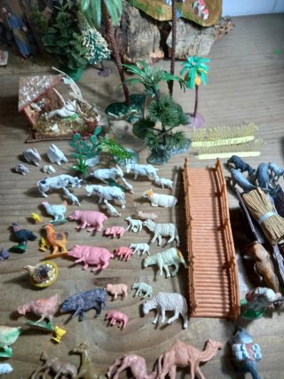 Set de Figuras para Belén de Plástico
