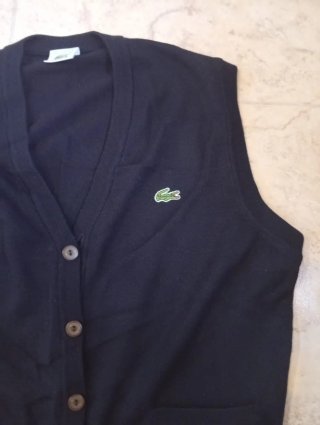 Chaleco Lacoste azul marino