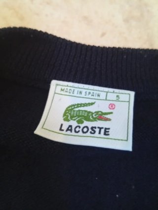 Chaleco Lacoste azul marino