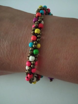 Set de Gargantilla y Pulsera Étnica