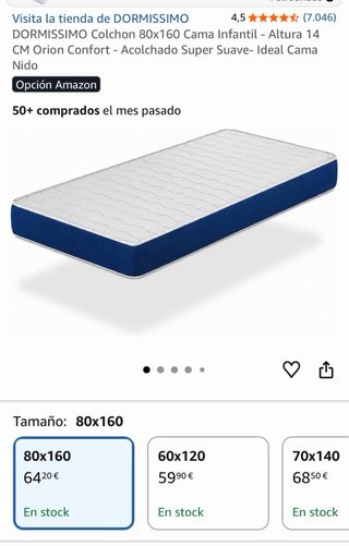 Cama Montessori de madera