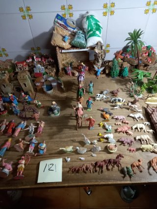 Set de Figuras para Belén de Plástico