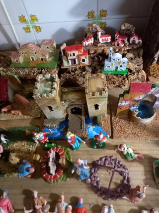 Set de Figuras para Belén de Plástico