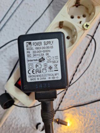 Luz LED de pared en forma de telaraña decorativa