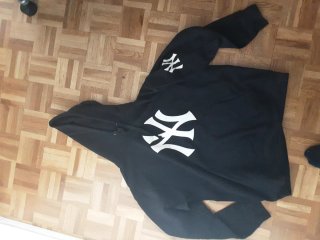Sudadera New York Yankees Negra