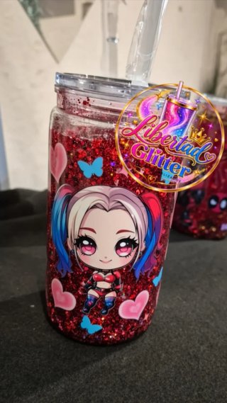 Vaso Snow Globe personalizado.