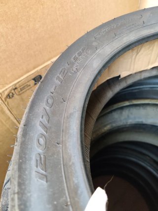 Neumático Pirelli Diablo Rosso 120/70-12 58F