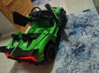 Coche Eléctrico Infantil Lamborghini Verde