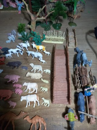 Set de Belén de Plástico