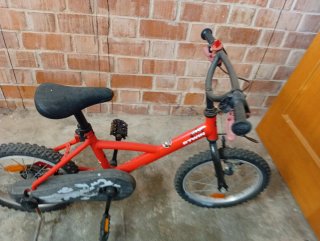 Bicicleta infantil rosa Btwin