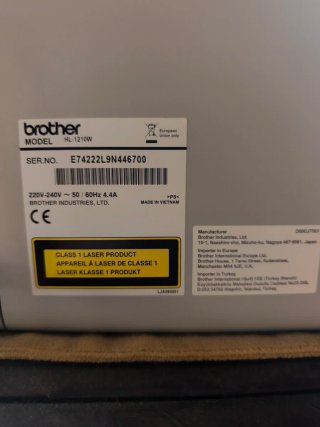 Stampante laser Brother HL-1210w Wifi/USB Monocrom