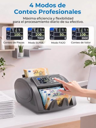 Contador de Billetes FOHERE con Detección