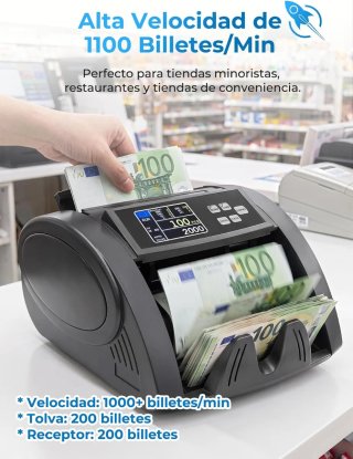 Contador de Billetes FOHERE con Detección
