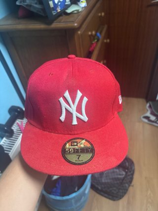 Gorra New Era 59Fifty Roja