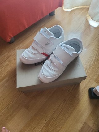 Zapatillas Lacoste Misano Strap Blancas